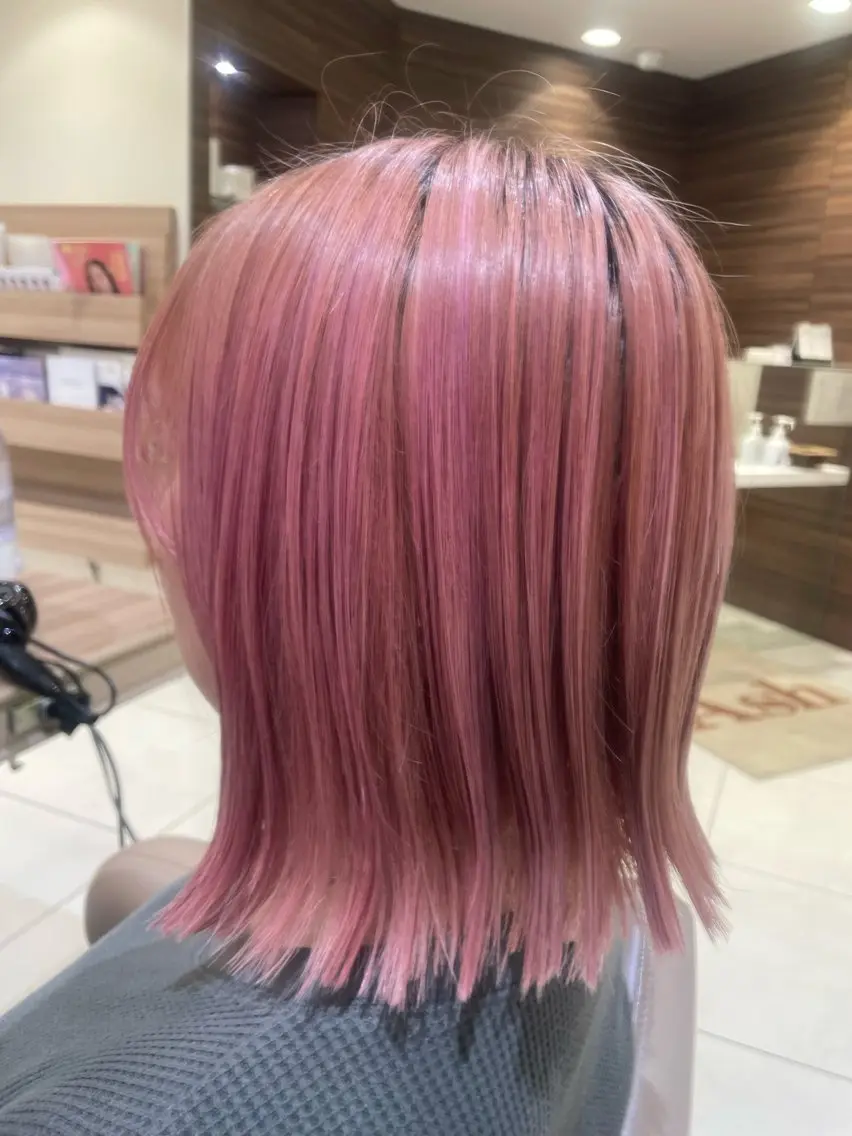 ショート ヘアアレンジ カット トリートメント 韓国ヘアメイク🎀/ 縮毛矯正✨山本媛香のヘアスタイル