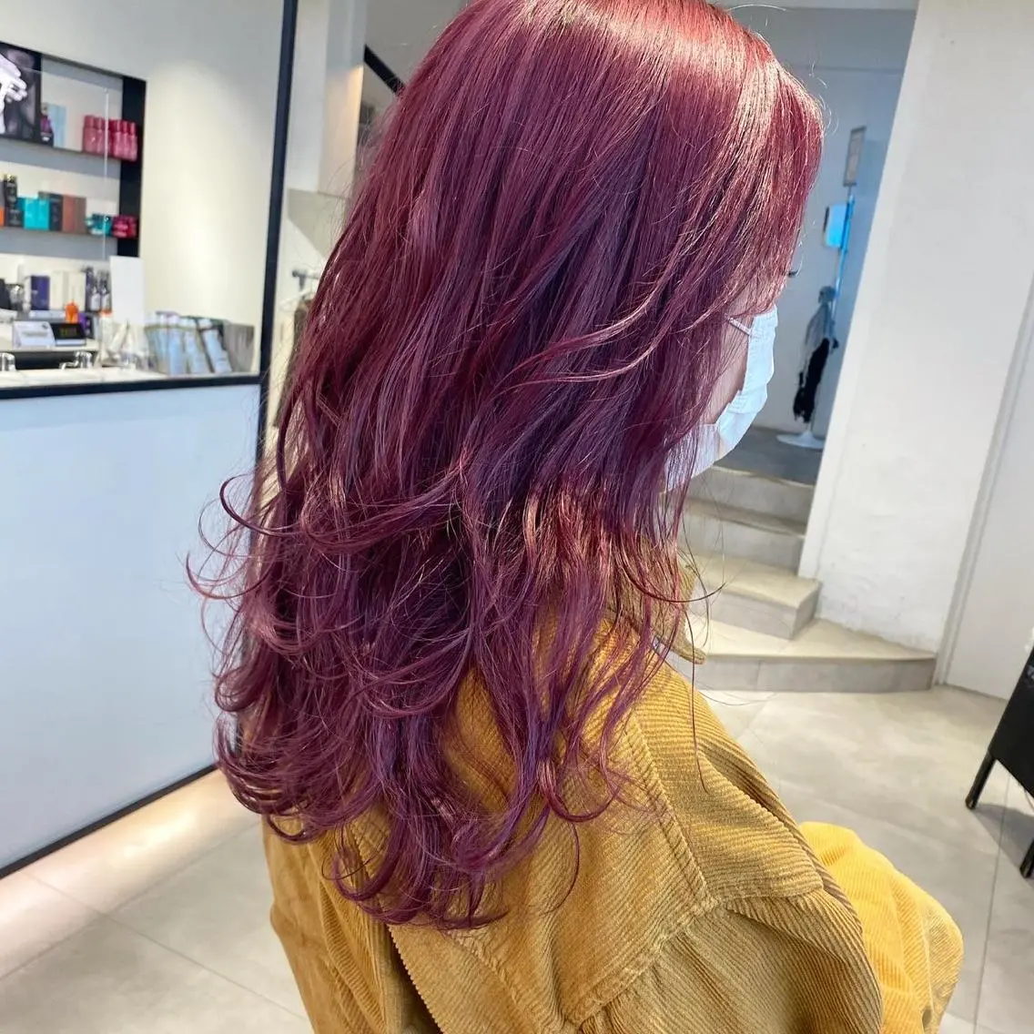 カラー 顔周りカット/透明感 カラー✂️MEIのヘアスタイル