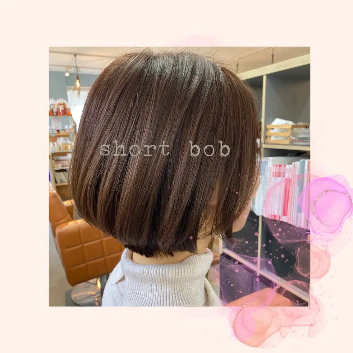 ショート カット ヘアカラー 河村 あいりのヘアスタイル