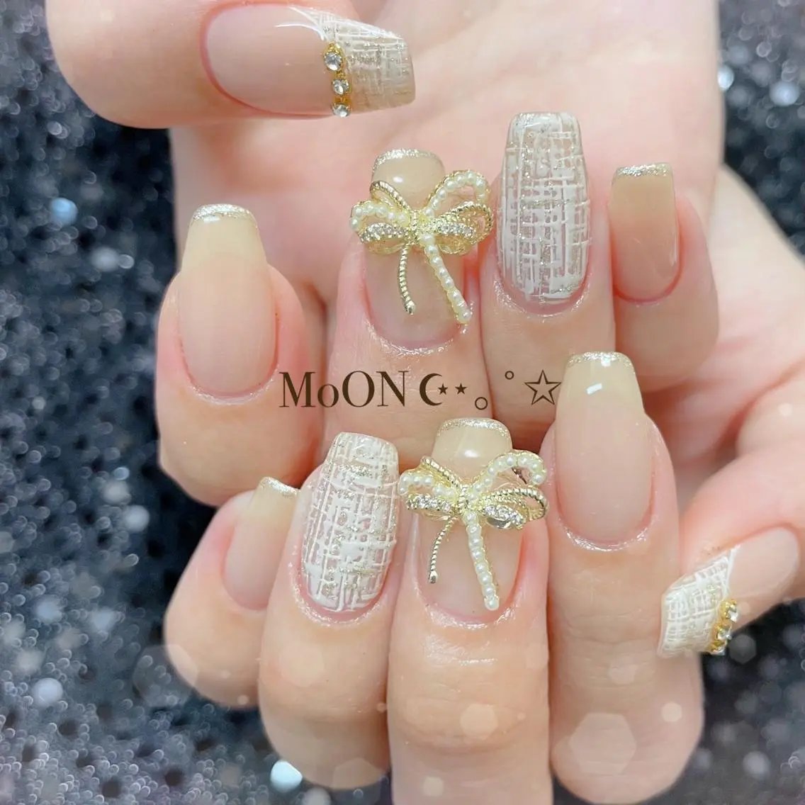 ネイル ハンドネイル ハンドケア MoON...❤︎ MeGuのネイルデザイン