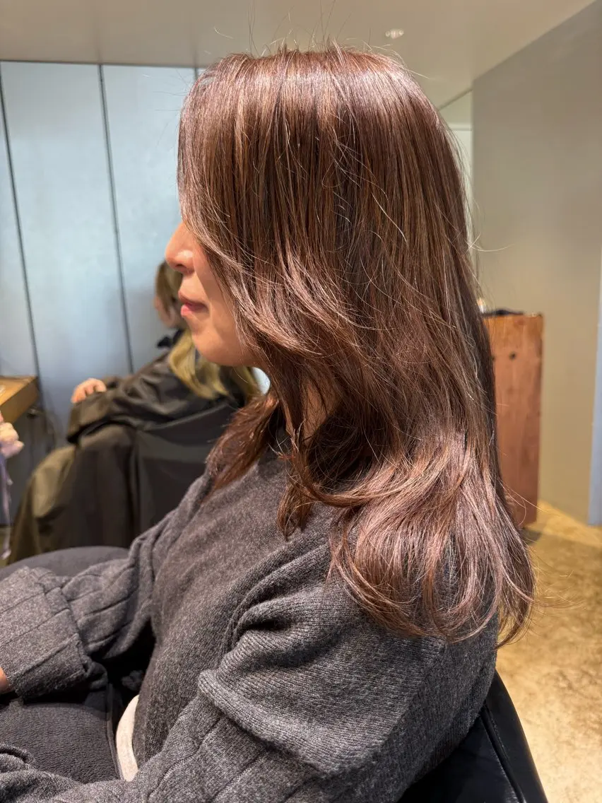 ミディアム カラー 今泉 直裕ショートボブの匠のヘアスタイル