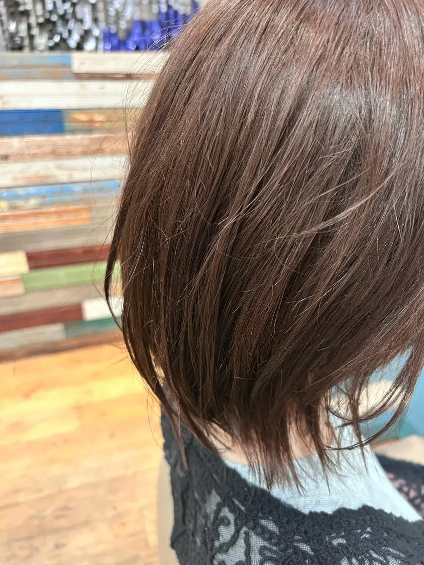 ショート パーマ ショートヘア ニュアンスパーマ PIS/ NAHOのヘアスタイル