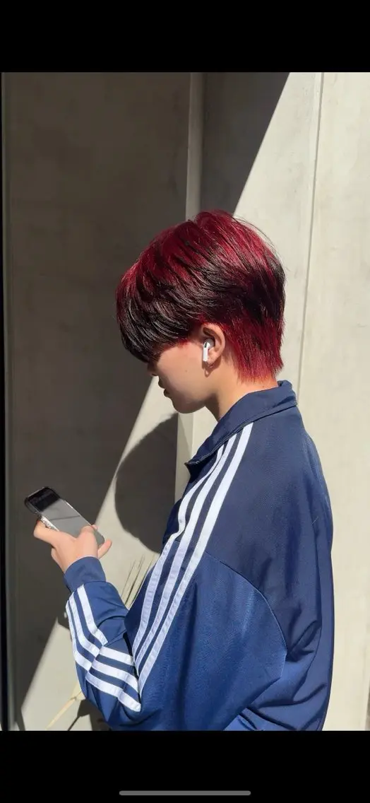 ショート カラー メンズ カット ヘアカラー トリートメント 髪質改善/メンズヘア 上野 聖斗🌱‬‪のヘアスタイル