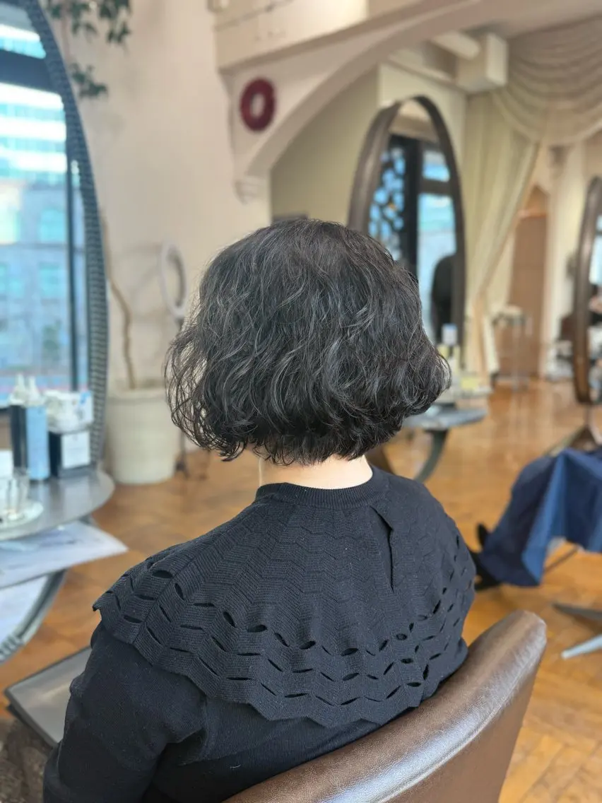 ショート くせ毛 ショートヘア ☀️朝５分で決まる ショート/廣瀬隆志のヘアスタイル