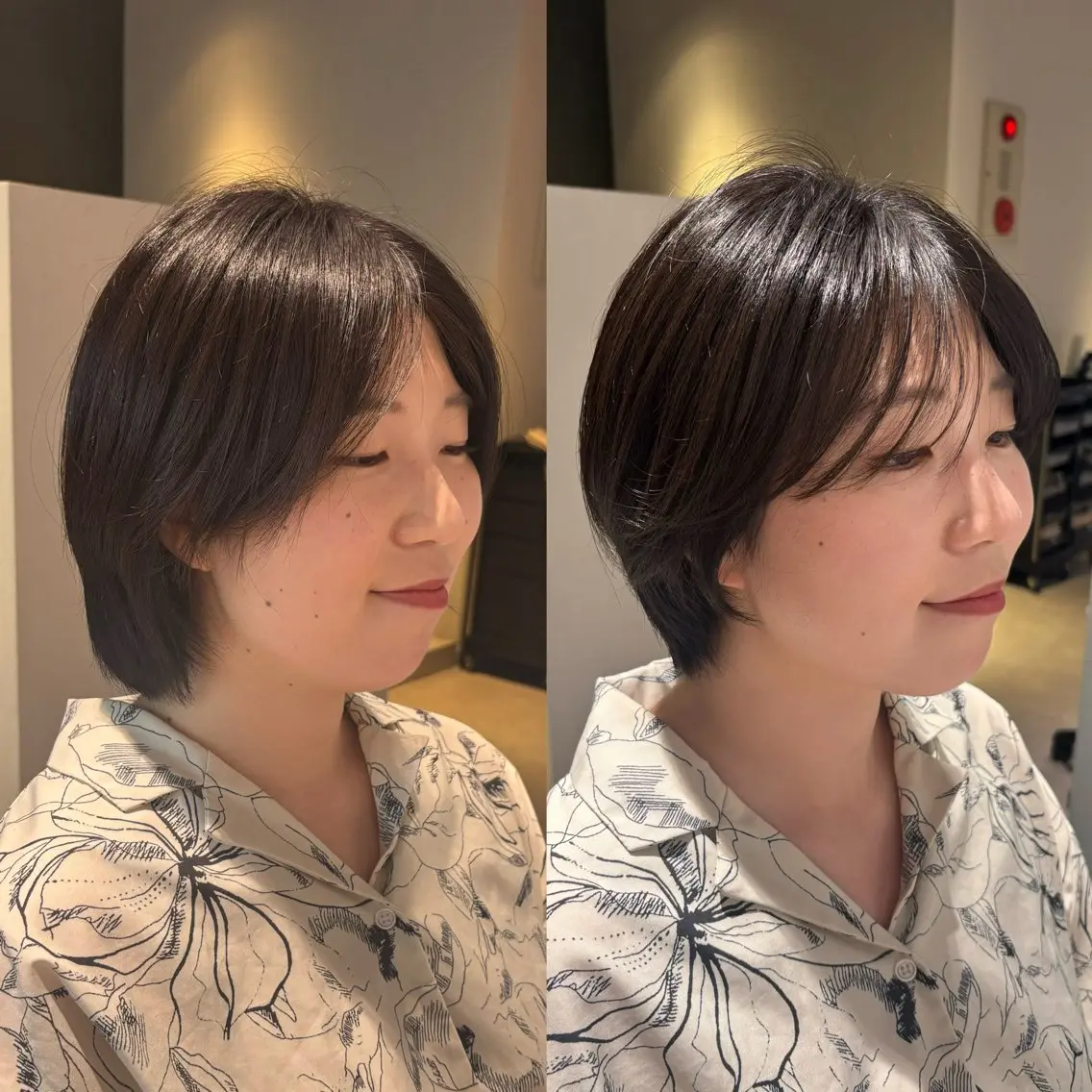 ショート 顔周りカット カット 🌸SAORI ショート/カラー🌸のヘアスタイル