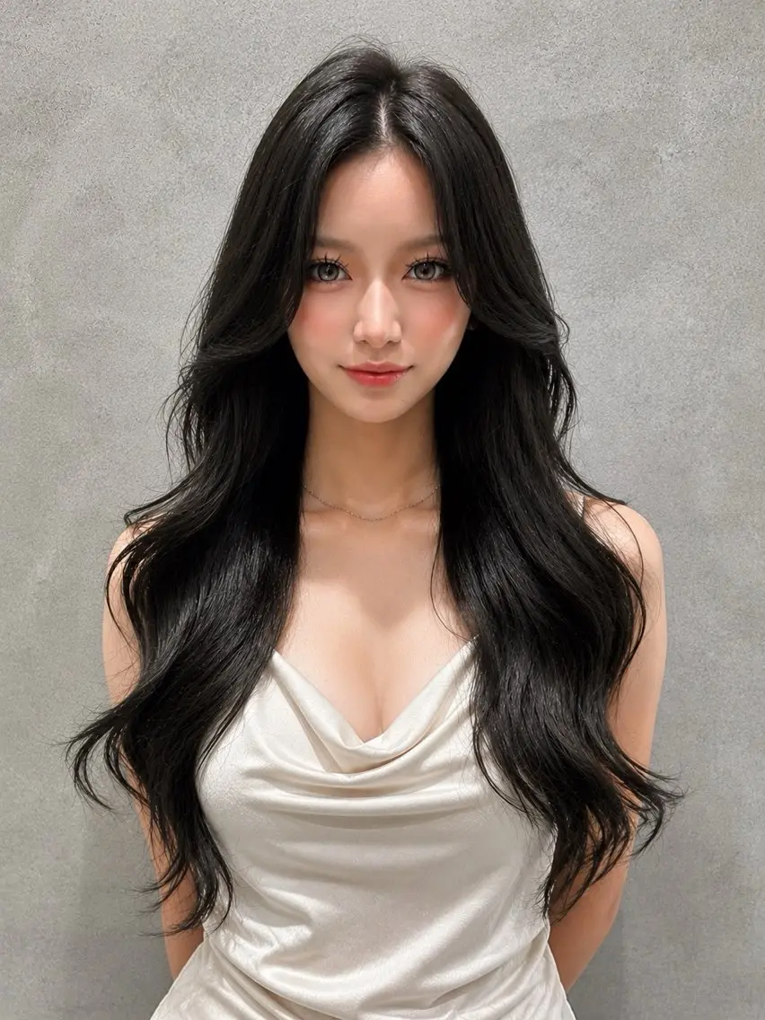 ロング Londnaitre MAHOのヘアスタイル