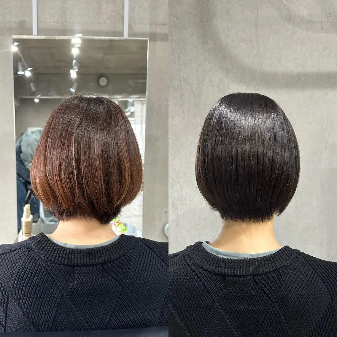 ショート 縮毛矯正 小玉 唯依のヘアスタイル