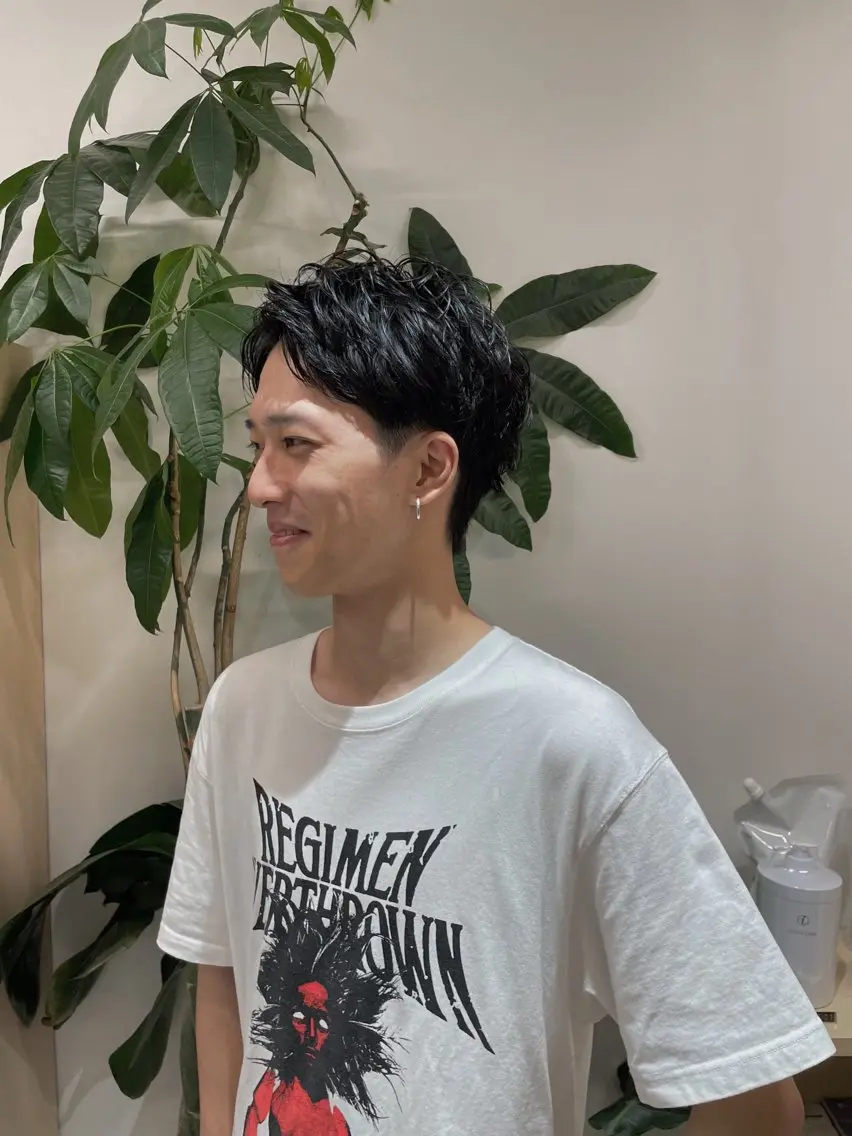 メンズ 神戸美容室 マオのヘアスタイル