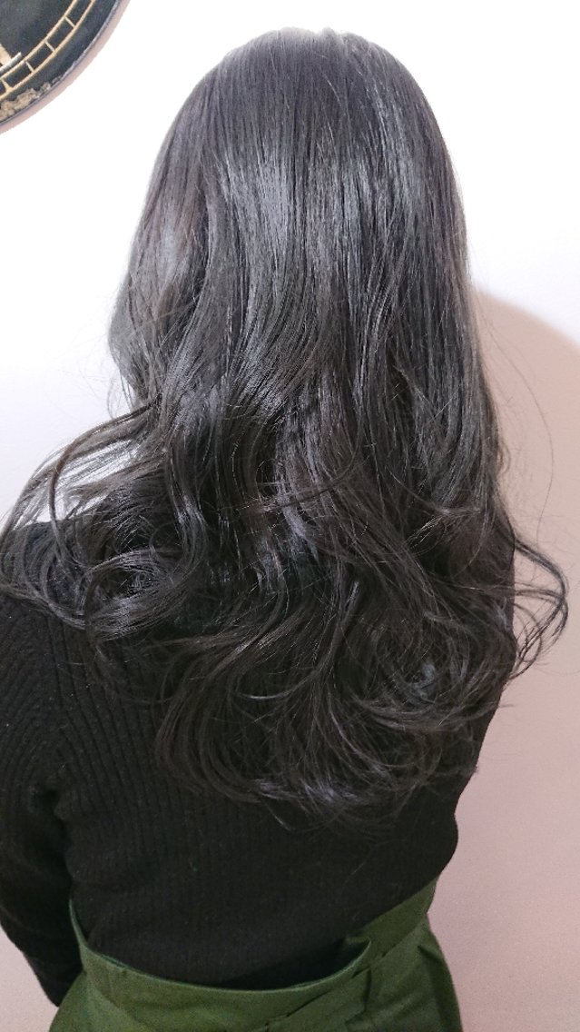 ロング カット ヘアカラー トリートメント 🎖️ボブ特化🎖️ 岡崎武のヘアスタイル