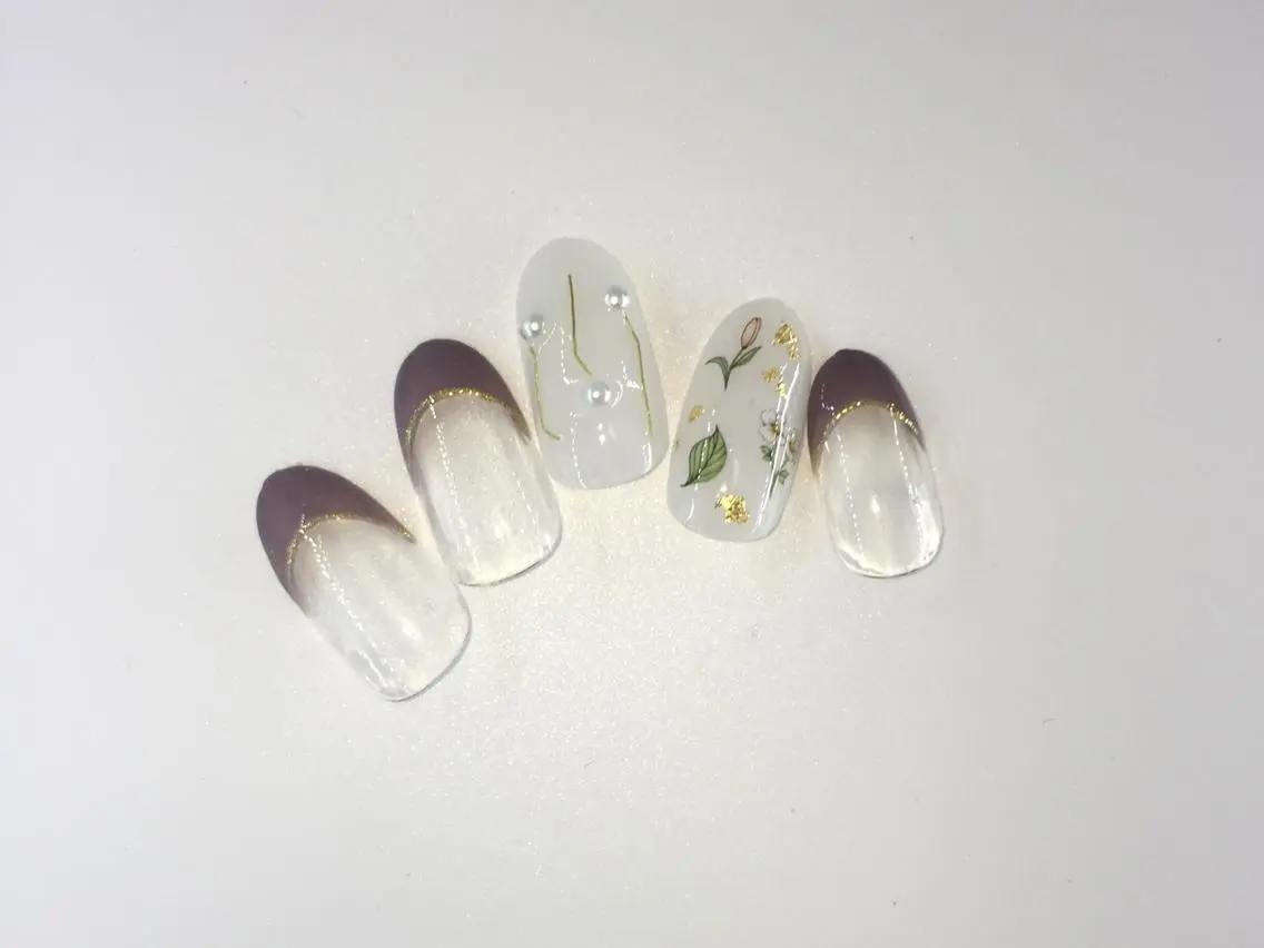 ネイル 春ネイル TRAM-nail moriizumiのネイルデザイン