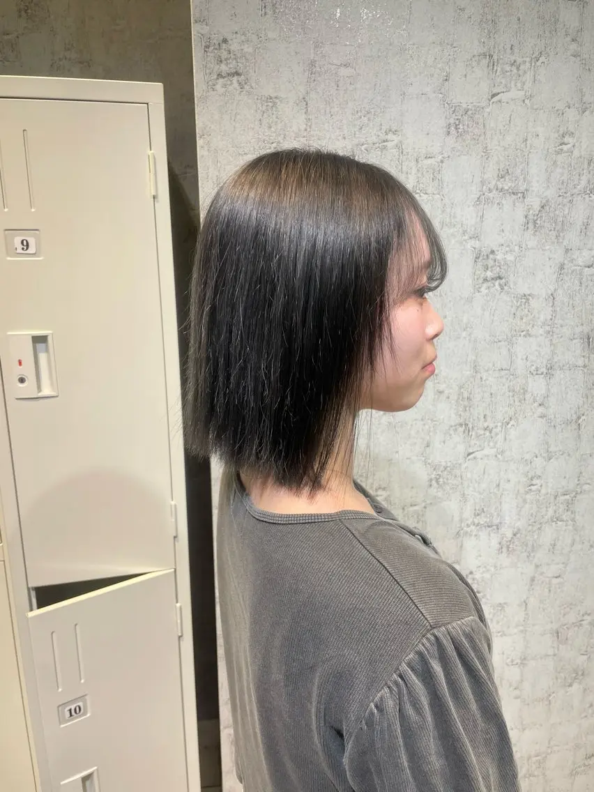 ショート ヘアカラー トリートメント 赤み消し艶カラー🍀 DAIGOのヘアスタイル