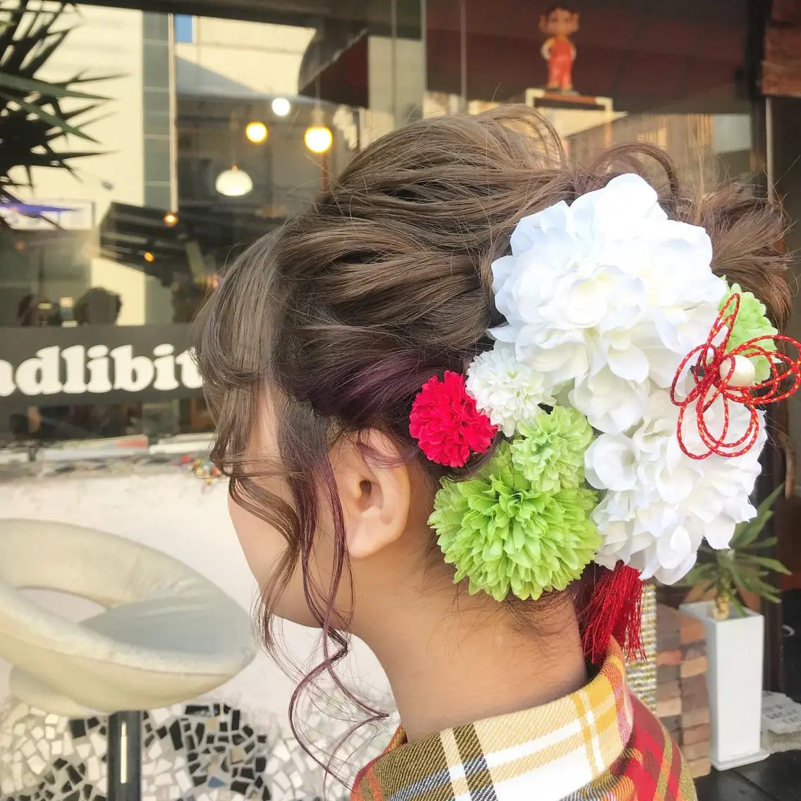 ヘアアレンジ ヘアセット 玉木 育実のヘアスタイル