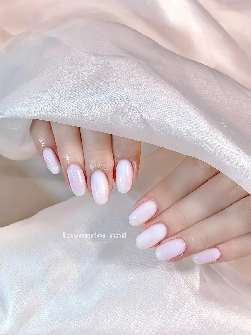 ネイル ハンドネイル Lavender nail·中島公園のネイルデザイン