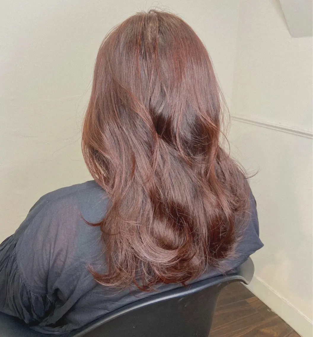 ミディアム カラー パーマ ヘアアレンジ 🌼似合わせのプロ 心斎橋/rena🌼のマツエク・マツパデザイン