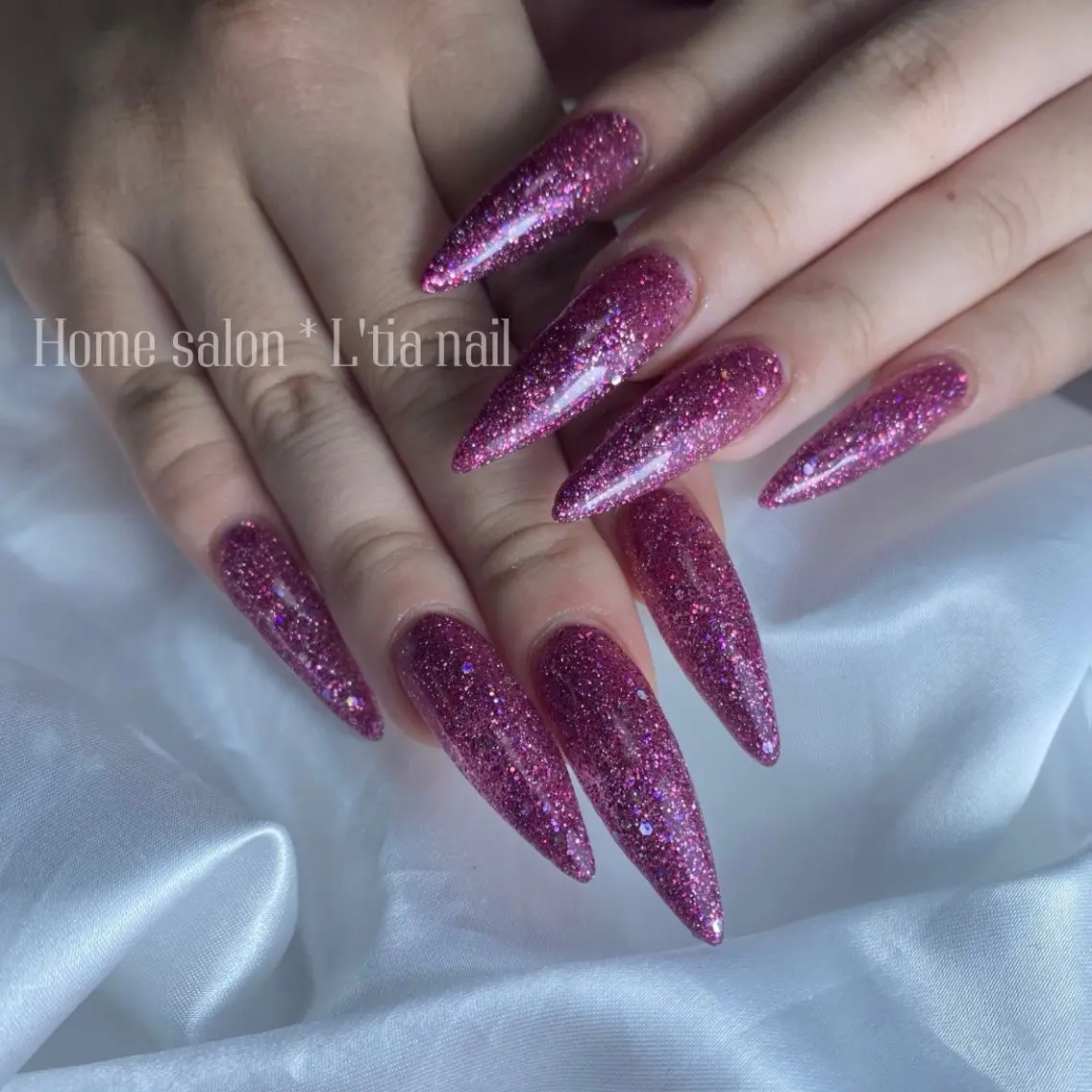 ロング L'tia nailのネイルデザイン