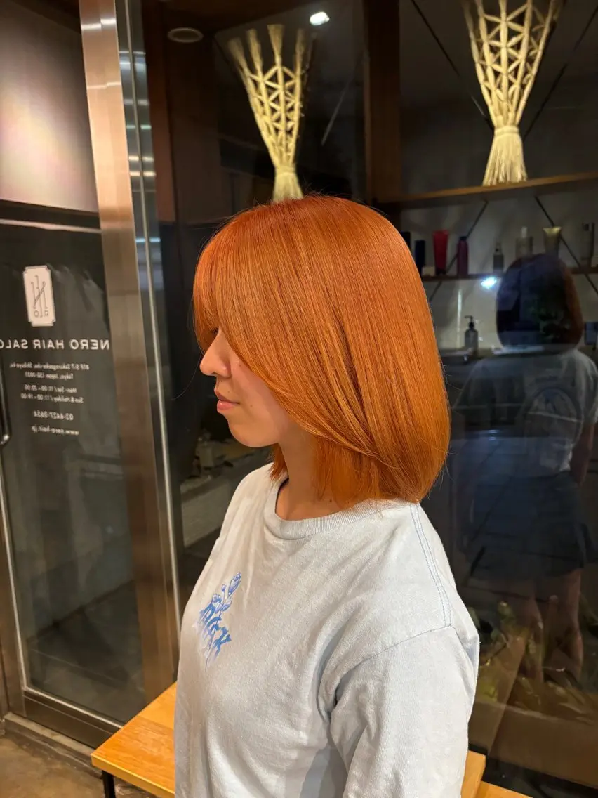 カラー 小野 愛花のヘアスタイル