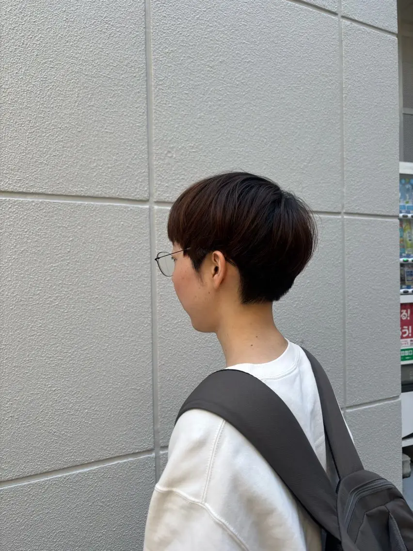 ショート カット トリートメント 山下 歩華のヘアスタイル