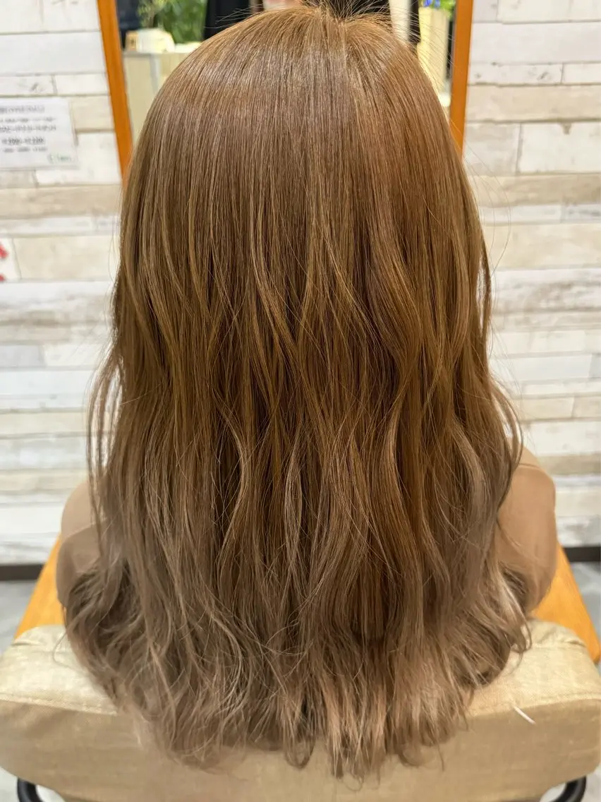 カラー みや ゆうかのヘアスタイル