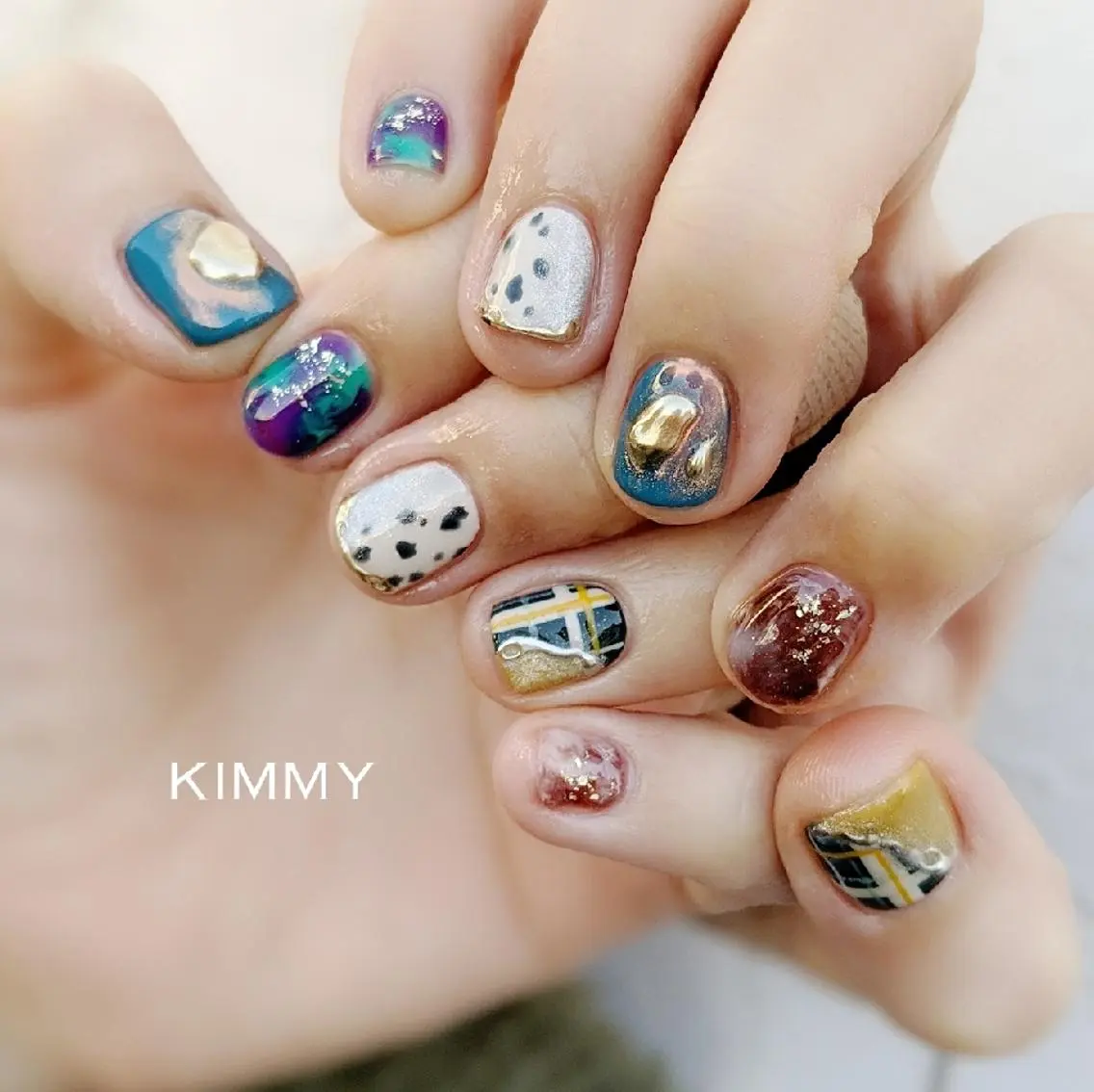 ネイル ハンドネイル kimmy nailsのネイルデザイン