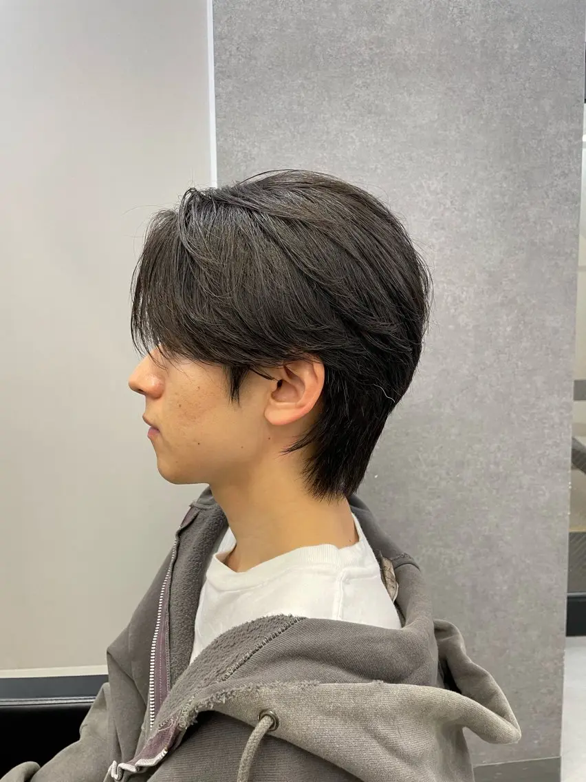 パーマ メンズ カマタ ハルキのヘアスタイル