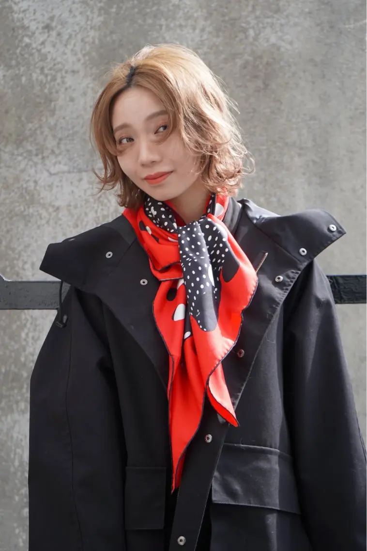 ミディアム カット 加藤 悠真のヘアスタイル