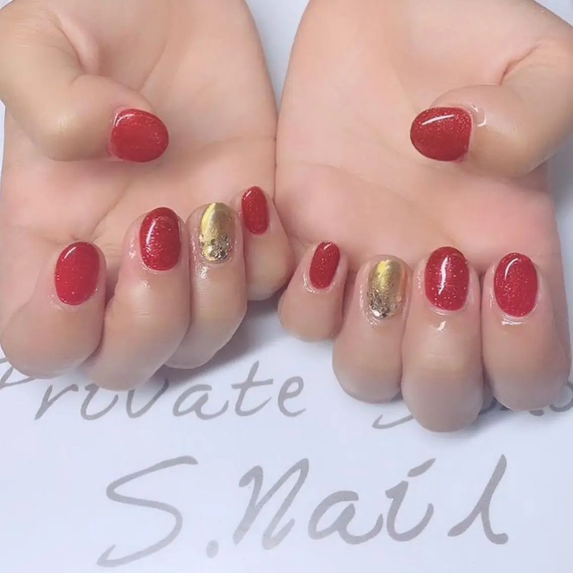 ネイル ハンドネイル 西大分S.Nail 𓏲⋆🪸.⋆⸜🫧のネイルデザイン