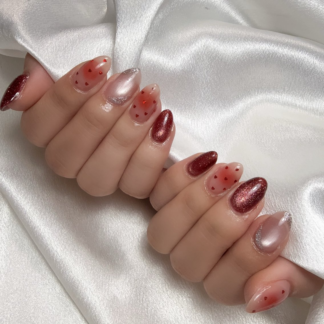 ネイル ハンドネイル Aura Nail ✨スス✨(アヤ)のネイルデザイン