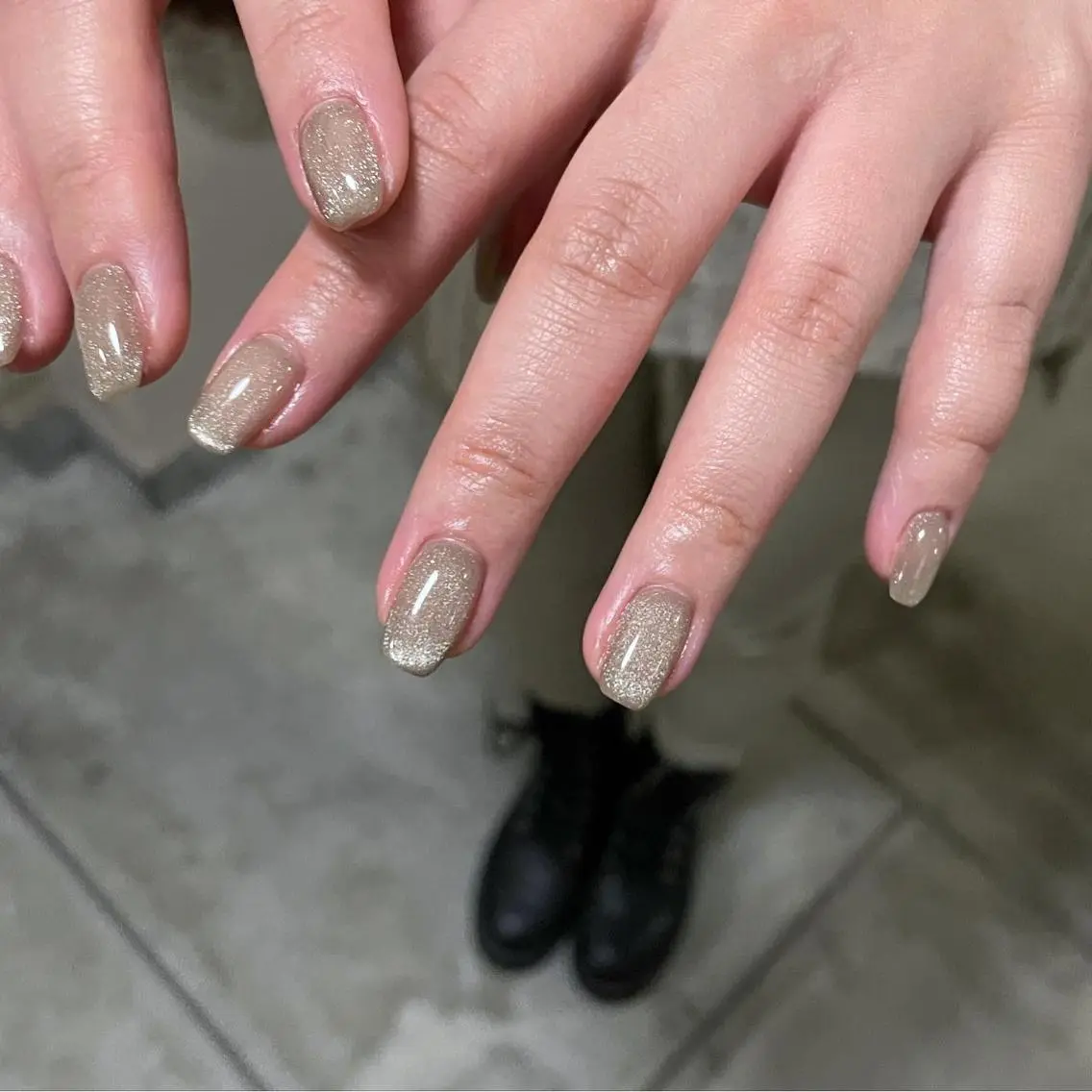 ネイル カジュアル マグネットネイル ニュアンスネイル オフィスネイル ハンドネイル ハンドケア lylynail YUUKAのネイルデザイン