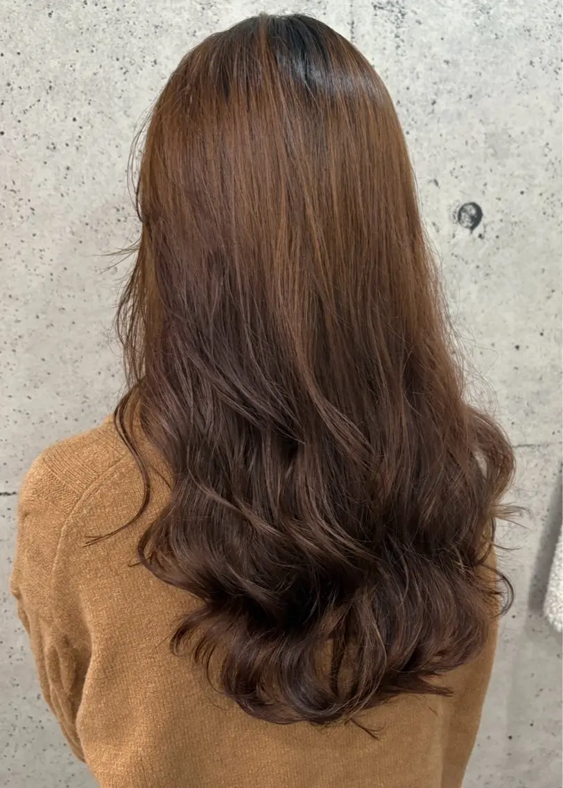 ロング パーマ デジタルパーマ 大澤 直也のヘアスタイル