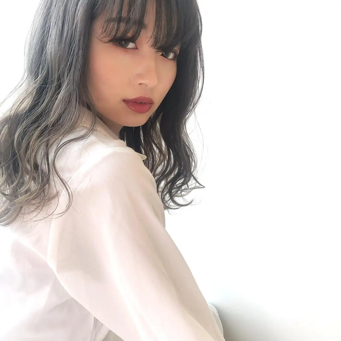 パーマ カット パーマ トリートメント 小濱 ありすのヘアスタイル