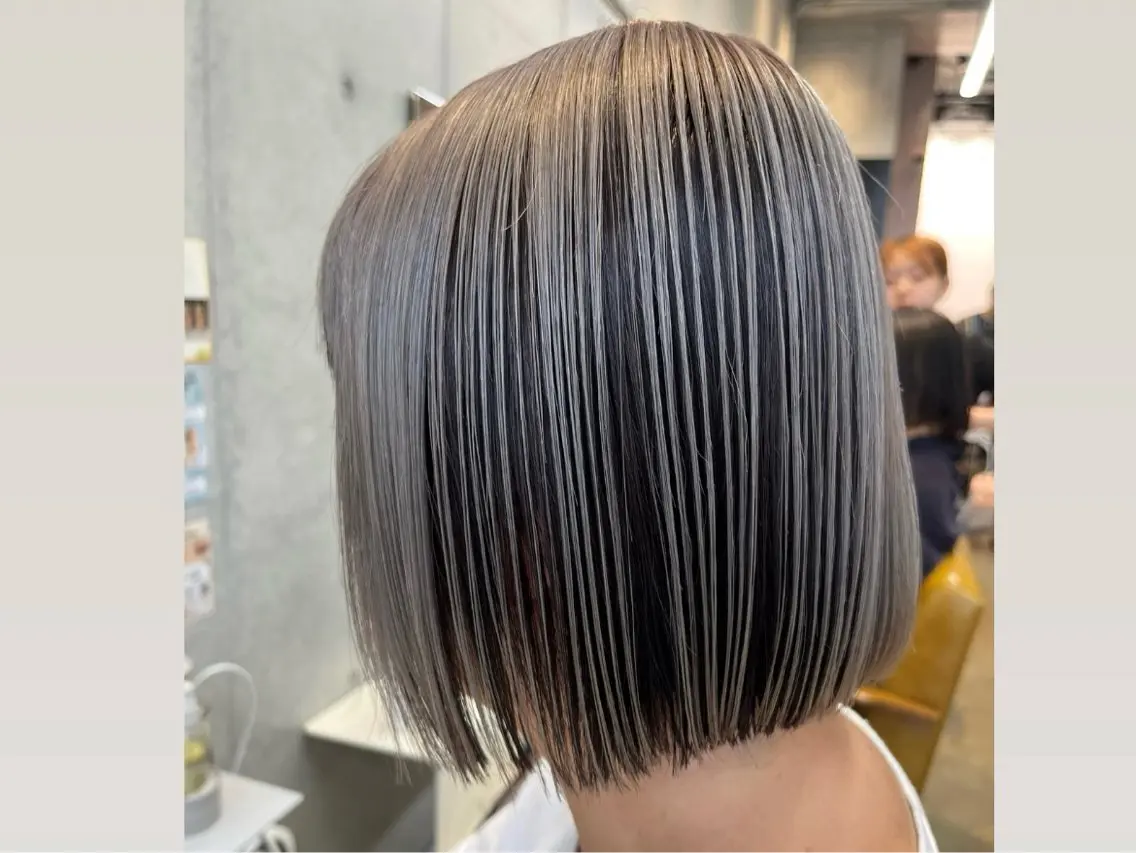 ミディアム カラー 小顔似合わせカット ┊︎*AYANO*のヘアスタイル
