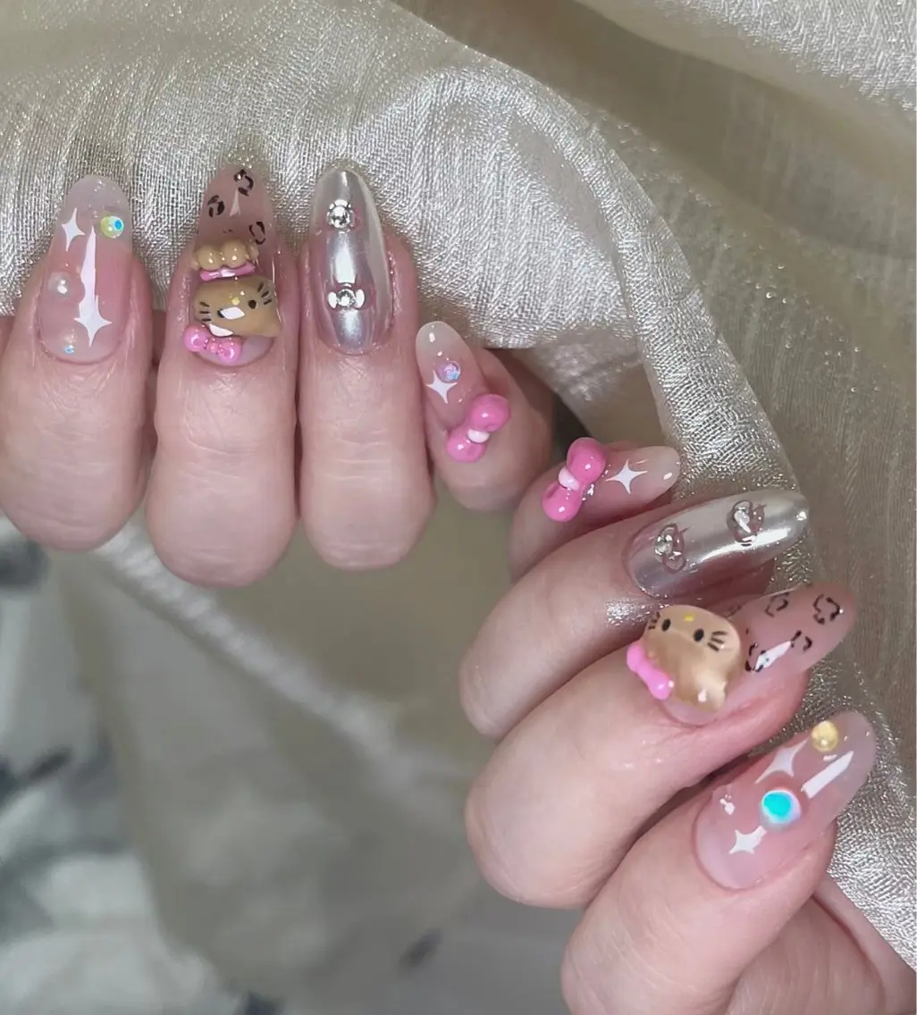ネイル ハンドネイル ハンドケア 🍑 momo_nailのネイルデザイン