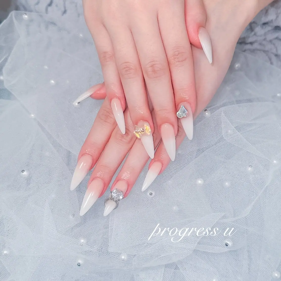 ネイル ハンドネイル progress uのネイルデザイン
