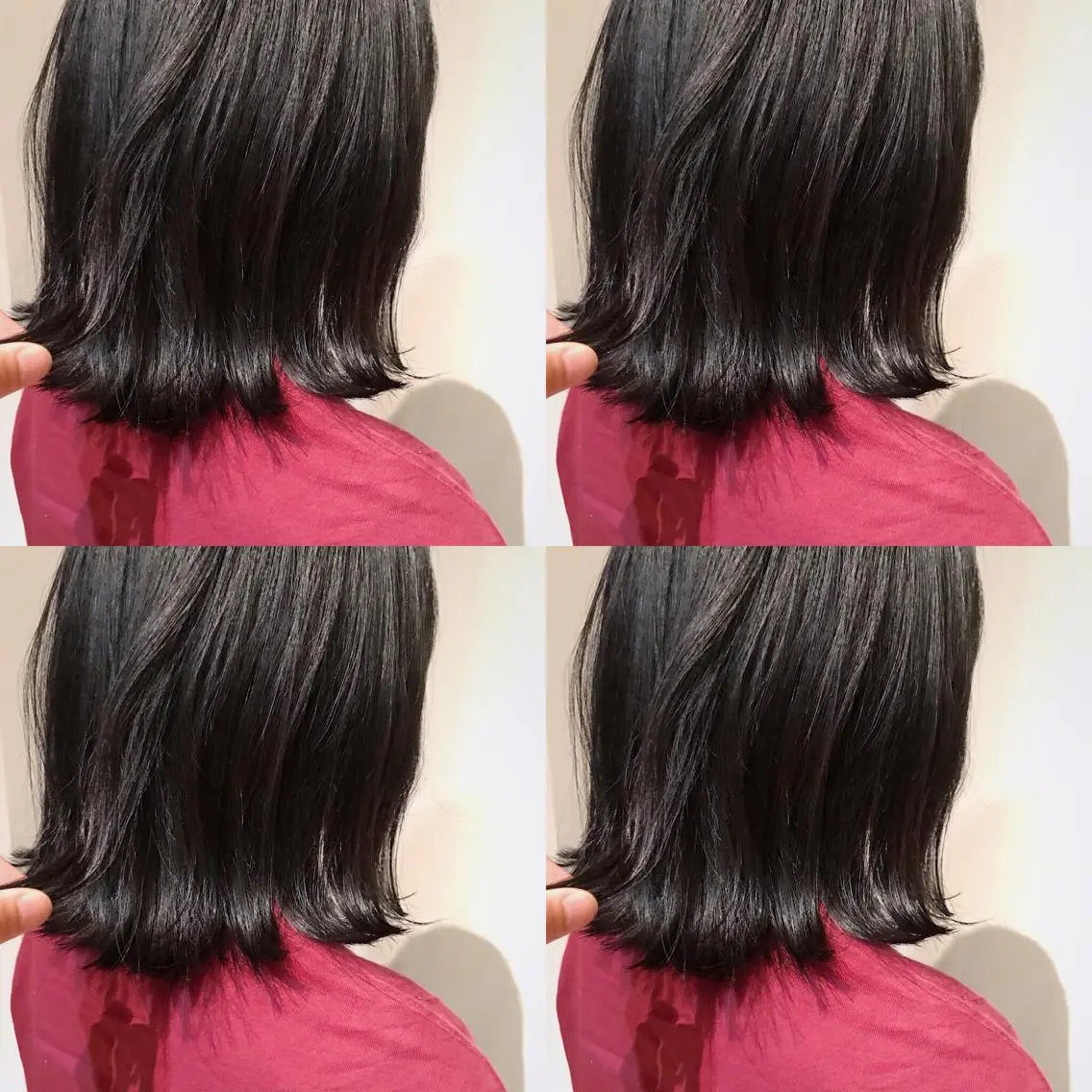 ショート カラー パーマ ヘアアレンジ グレージュ カット ヘアカラー トリートメント 松田 亮葉のヘアスタイル
