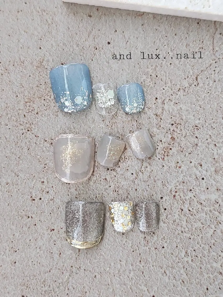 ネイル フットネイル and lux.. nail✽MARIのネイルデザイン