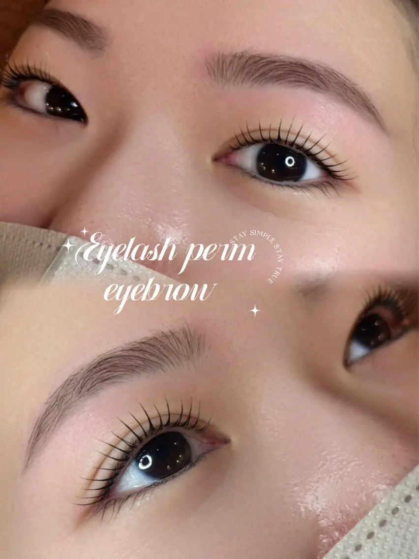【Set割】🌱まつ毛パーマ+眉毛wax脱毛🌱の写真