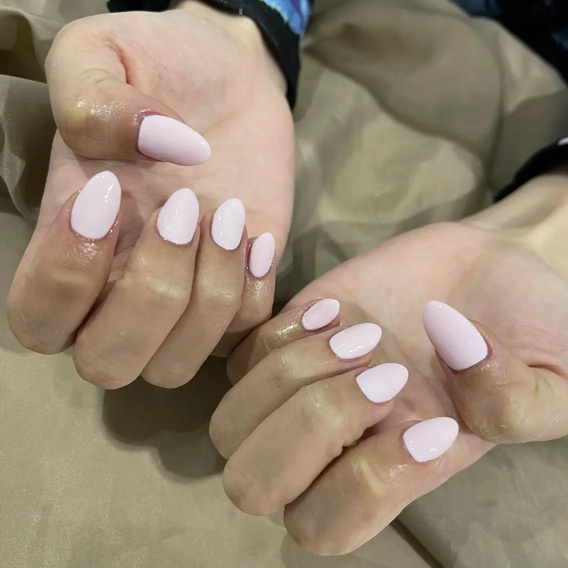 ネイル ワンカラーネイル Wish Nail 恒川のネイルデザイン