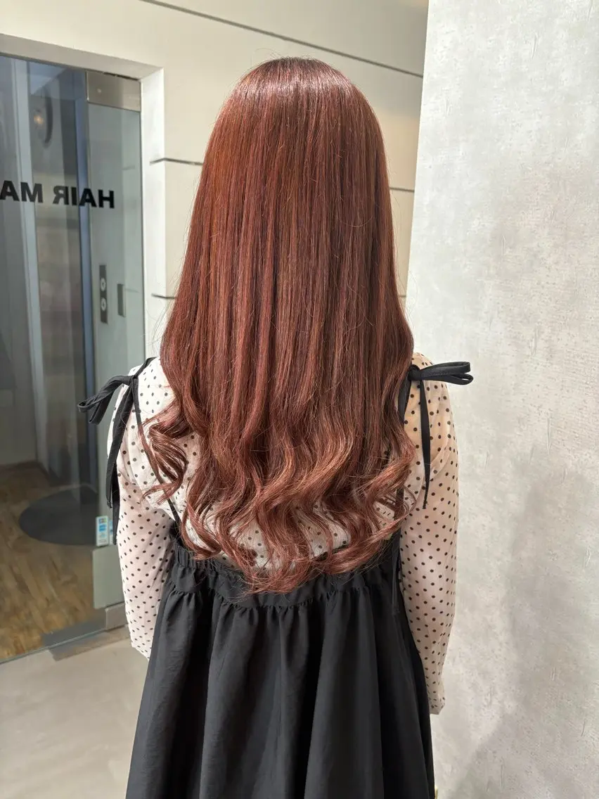 ロング エクステ ロング エクステ chic 有山 美瑠のヘアスタイル