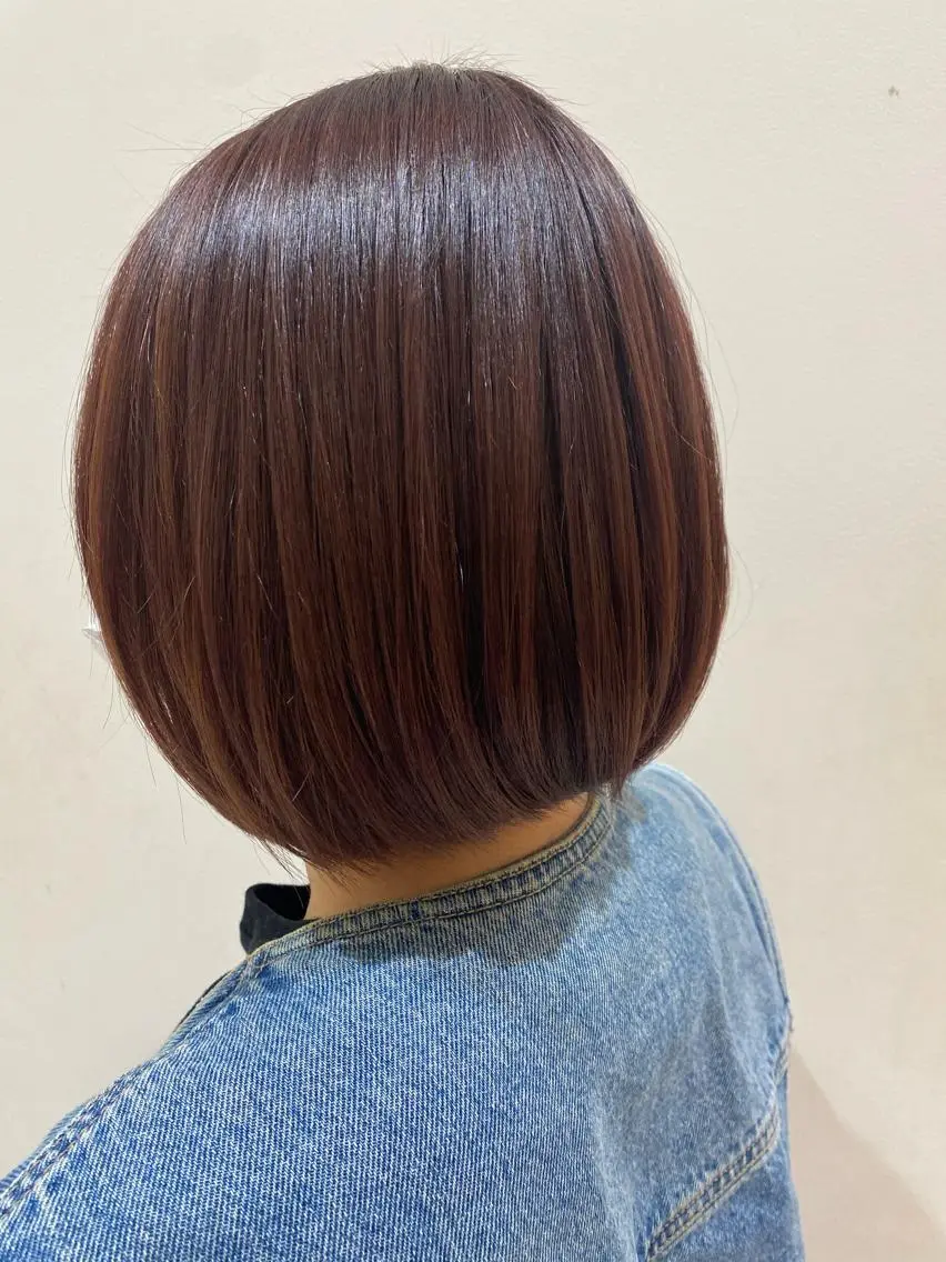 【予約数No.1️⃣メニュー🌿】カット+艶カラー+トリートメント💇🏻♀️の写真