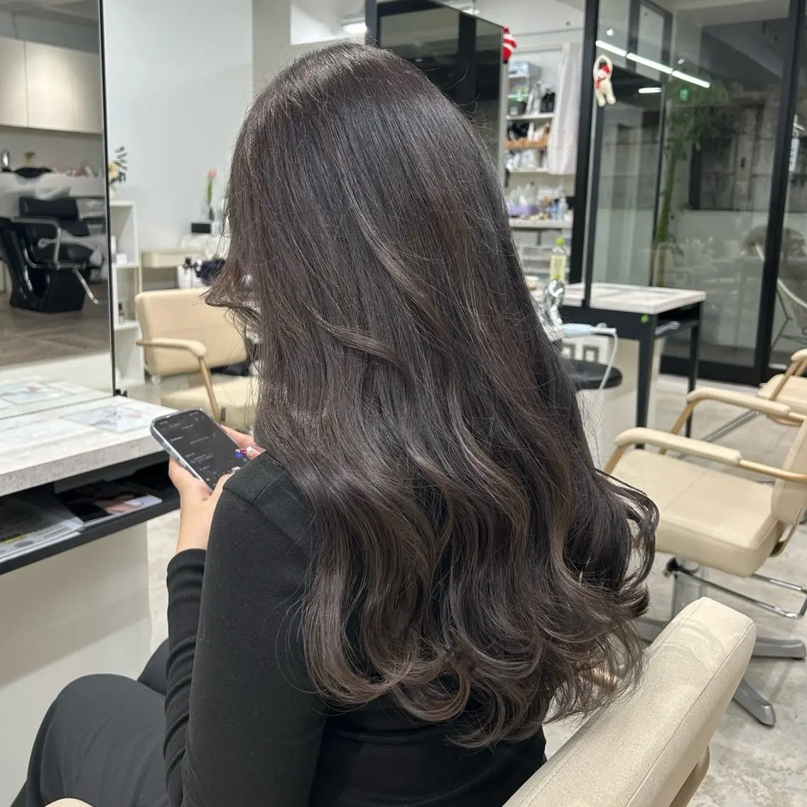 ロング カラー ブラウンカラー ayana /透明感カラー🤍のヘアスタイル