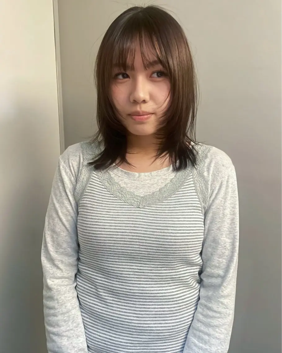 ミディアム sachi / tsunaguのヘアスタイル