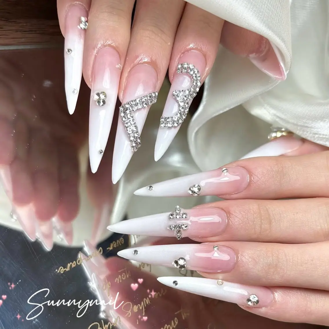 ネイル ハンドネイル ハンドケア sunnynail 小桃のネイルデザイン