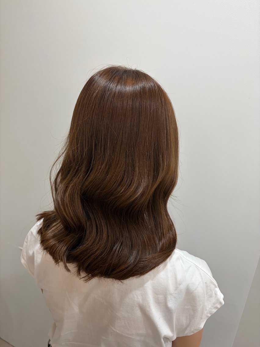 ミディアム カット ヘアカラー メンズパーマ/カット 杉山 愛のヘアスタイル