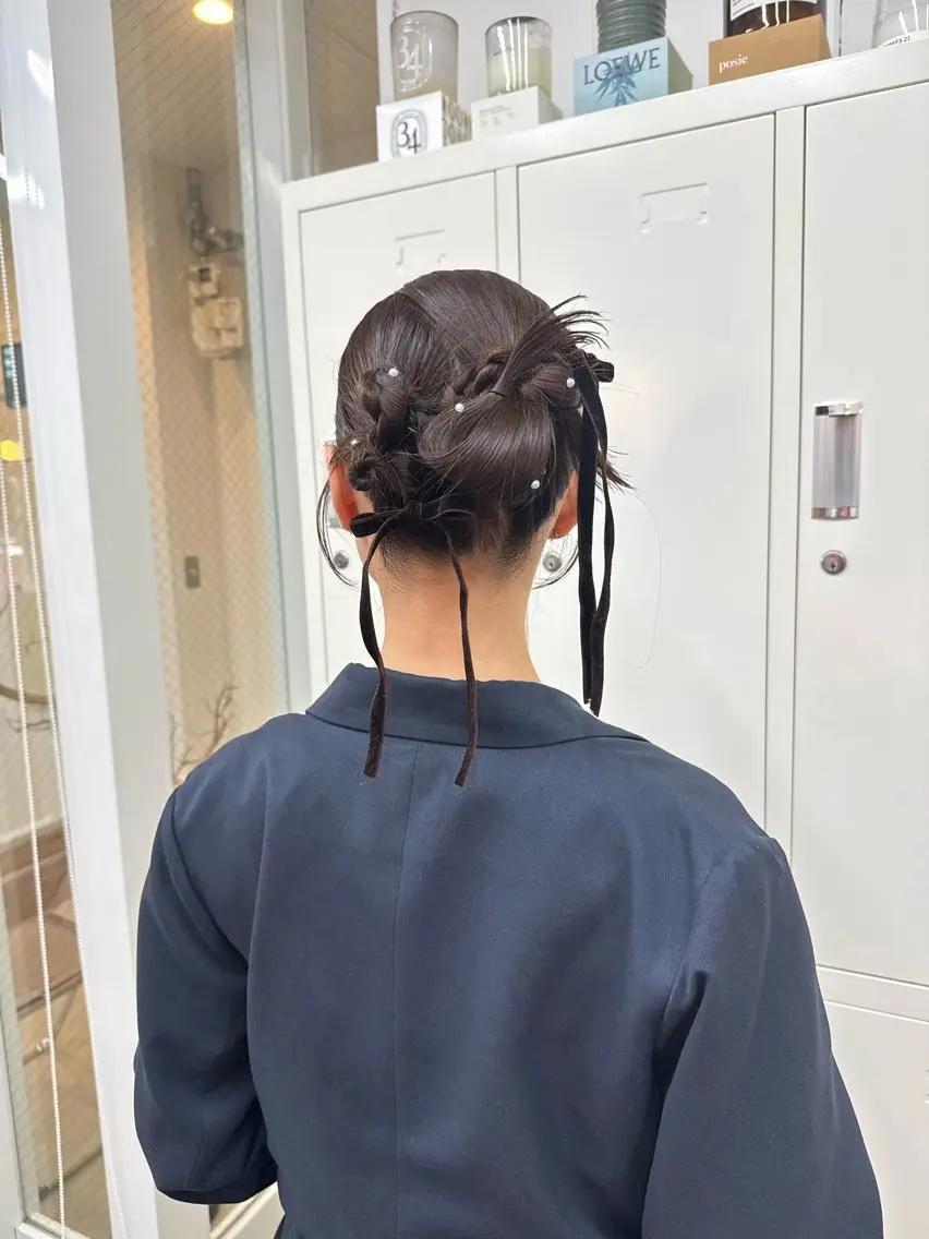 【6月•７月限定価格】ヘアアレンジ🎀の写真