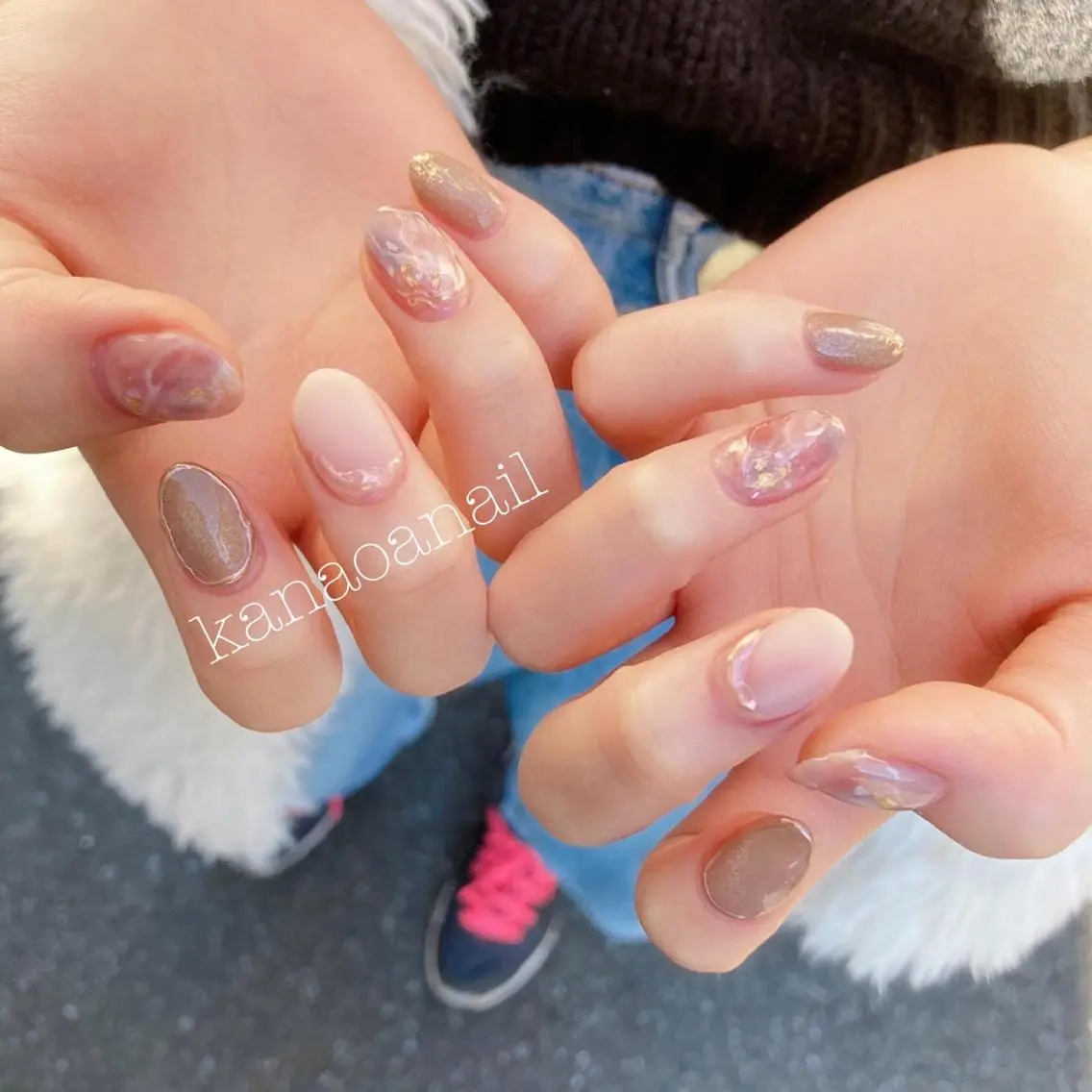 ネイル 地爪育成💅 kanaoanailのネイルデザイン
