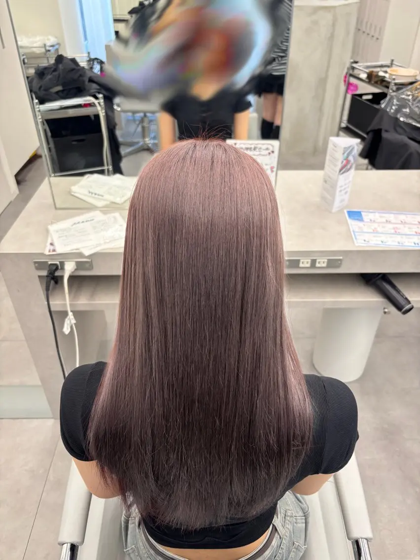 ロング ヘアカラー ブリーチ/ハイトーン 🤍そな🤍のヘアスタイル