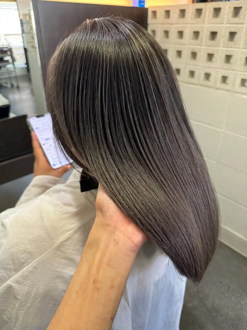 セミロング 松本 浩太朗のヘアスタイル