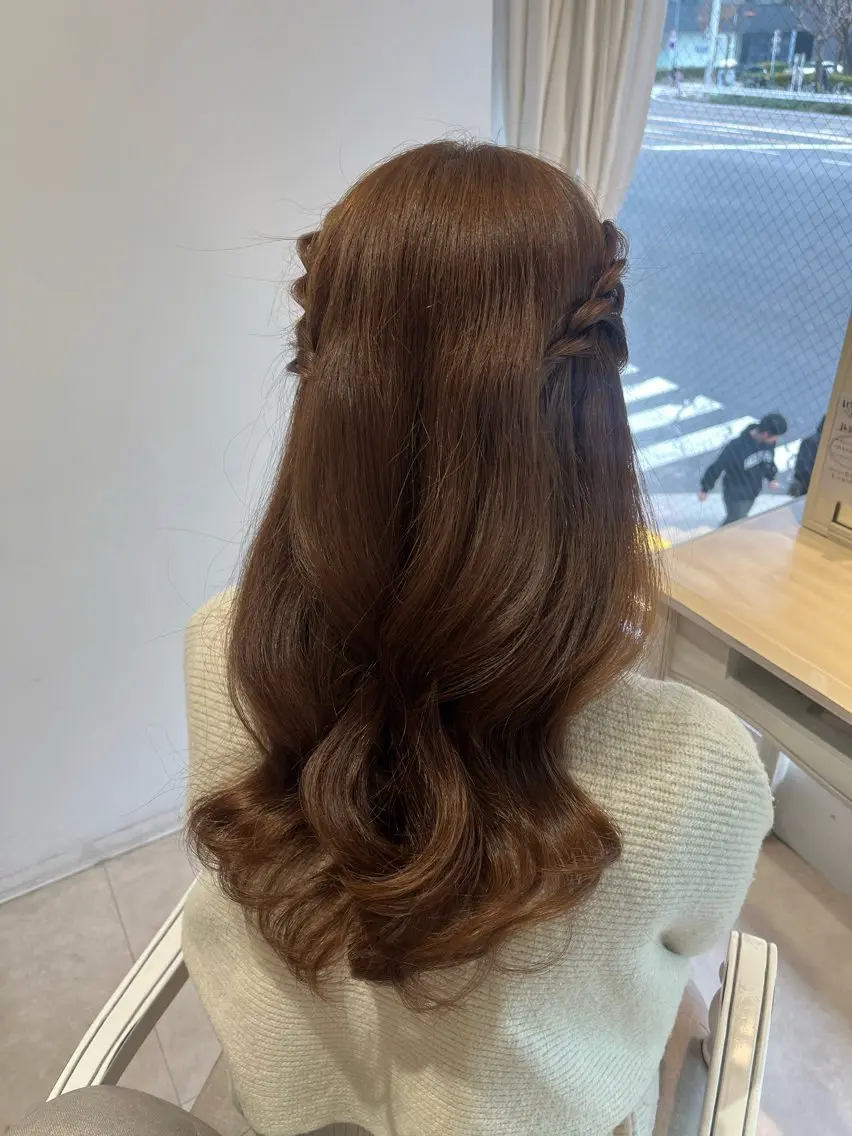ロング ヘアアレンジ ヘアセット rio / CreBiA /名駅のヘアスタイル
