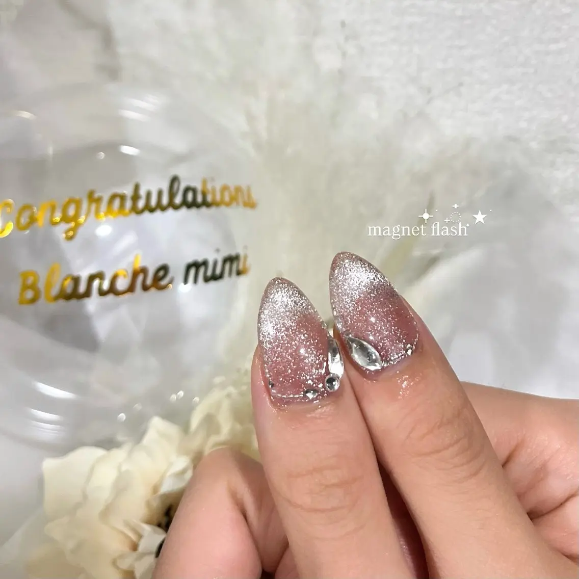 ネイル ハンドネイル Blanche mimi.u_aのネイルデザイン