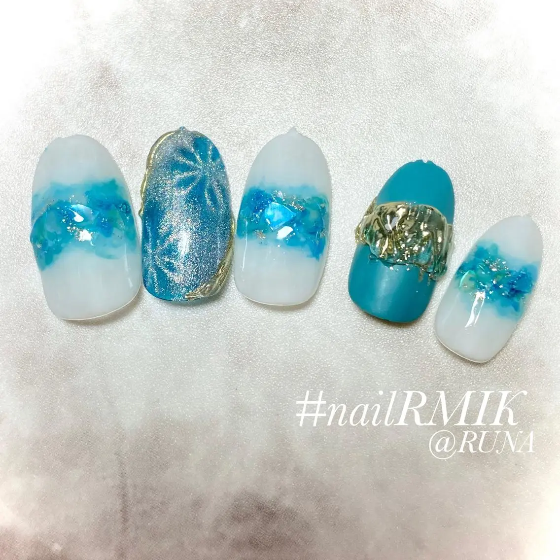 ネイル ハンドネイル nailsalon RMIKのネイルデザイン
